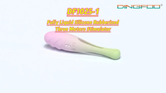 Dingfoo Factory DF1033 Anillo de pollo vibratorio de caucho totalmente recubierto