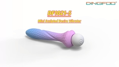 Dingfoo fábrica de juguetes sexuales DF1021-5 Mini esculpido vibrador de deseo